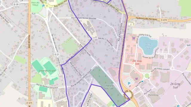 Maison 72 m² quatre pièces à vendre à Gray