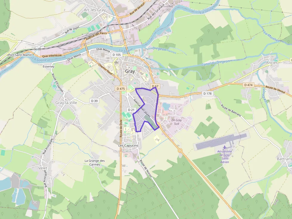 Maison 72 m² quatre pièces à vendre à Gray