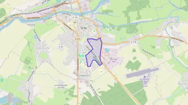 Maison 72 m² quatre pièces à vendre à Gray