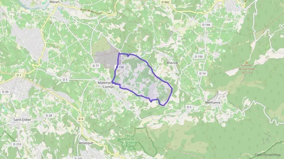 Maison 90 m² quatre pièces à vendre à Malemort-du-Comtat