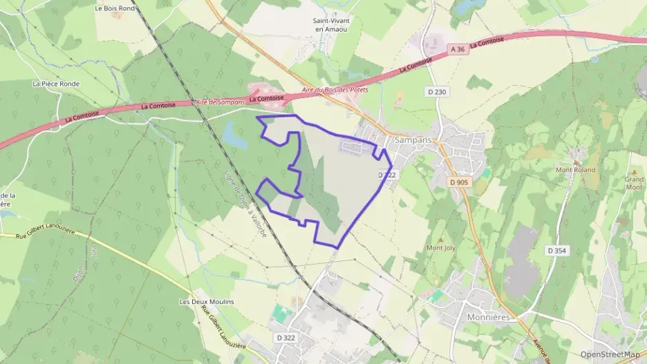 Maison 81 m² quatre pièces à vendre à Sampans Maison 81 m² quatre pièces à vendre à Sampans