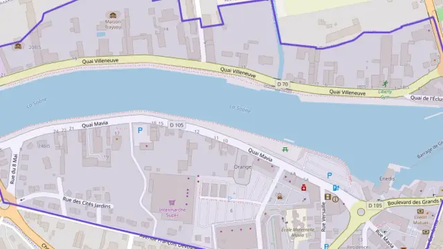 Maison 70 m² quatre pièces à vendre à Gray