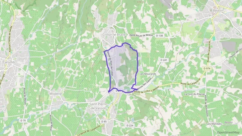 Maison 120 m² trois pièces à vendre à Crillon-le-Brave