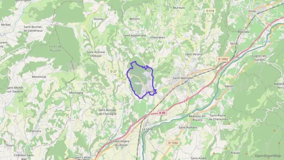 Maison 61 m² trois pièces à vendre à Chatte