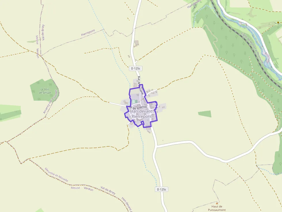 Maison 91 m² quatre pièces à vendre à Han-devant-Pierrepont