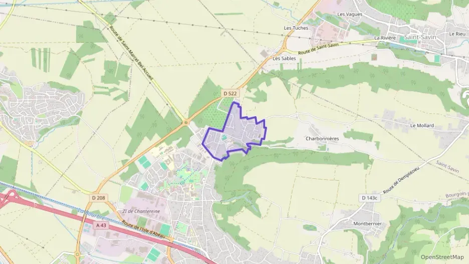 Maison 98 m² quatre pièces à vendre à Bourgoin-Jallieu