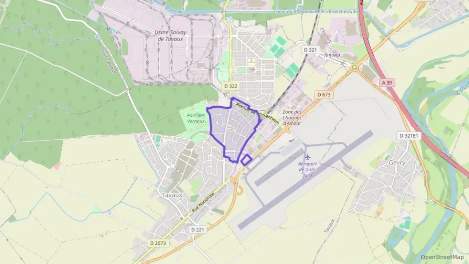 Maison 129 m² six pièces à vendre à Tavaux