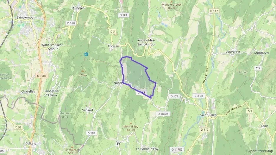 Maison 90 m² quatre pièces à vendre à Val-d`Épy