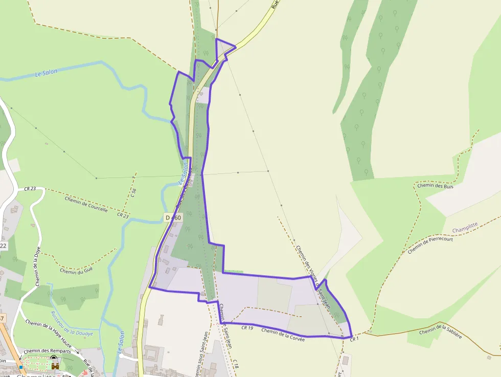 Maison 66 m² trois pièces à vendre à Champlitte