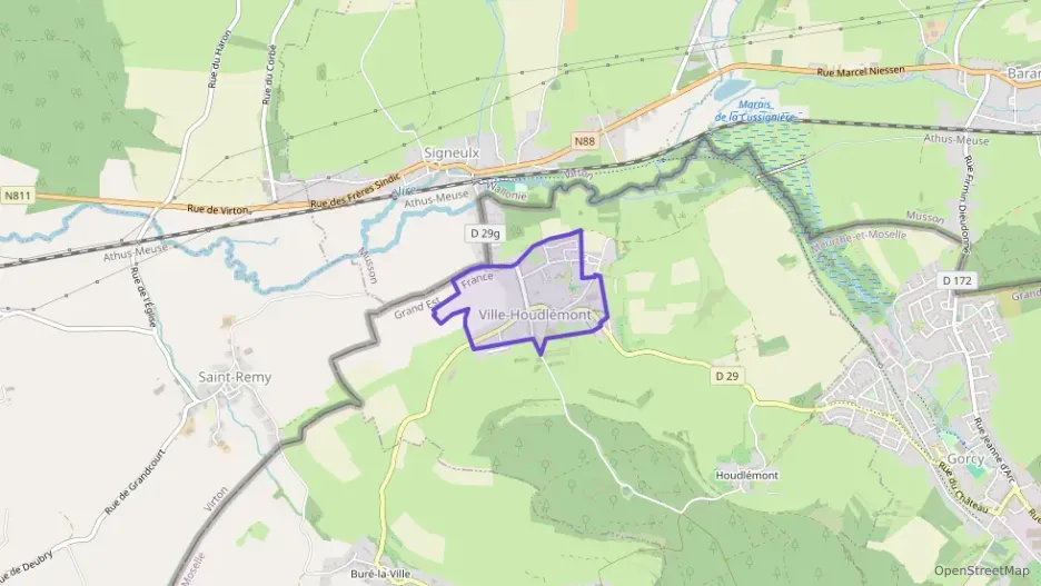 Maison 40 m² trois pièces à vendre à Ville-Houdlémont