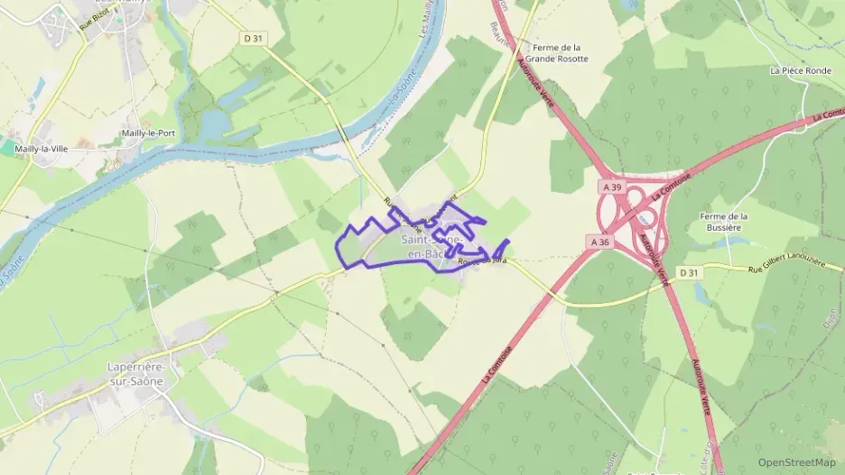 Maison 107 m² quatre pièces à vendre à Saint-Seine-en-Bâche