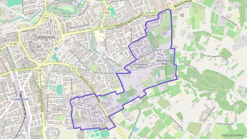 Maison 58 m² trois pièces à vendre à Carpentras