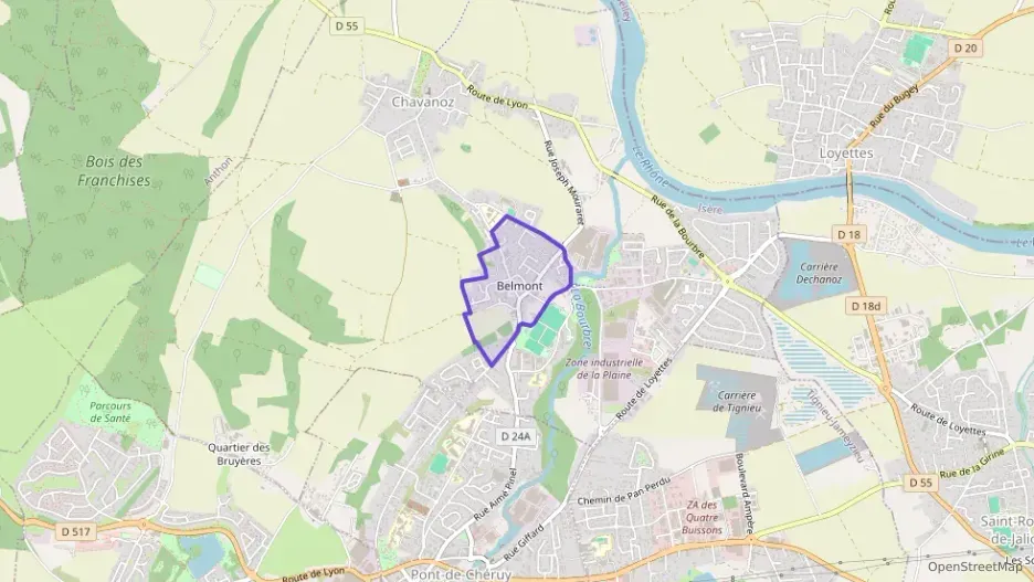 Maison 95 m² cinq pièces à vendre à Chavanoz Maison 95 m² cinq pièces à vendre à Chavanoz