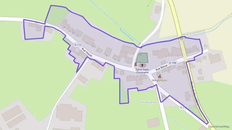 Maison 66 m² trois pièces à vendre à Morgemoulin