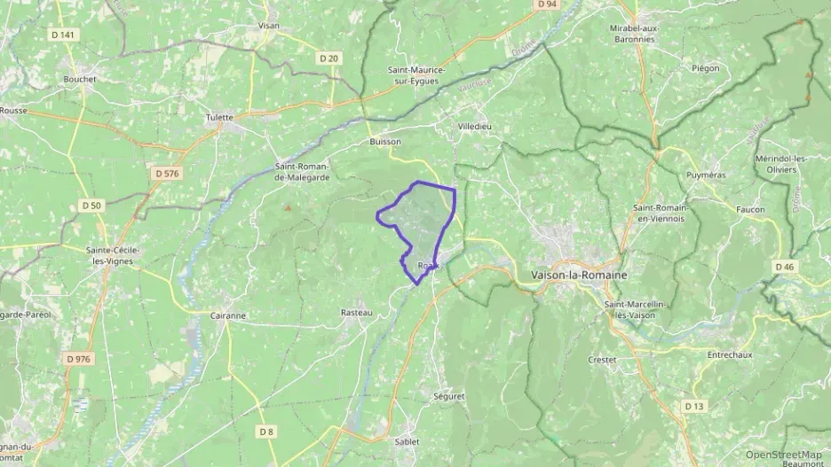 Maison 90 m² quatre pièces à vendre à Roaix