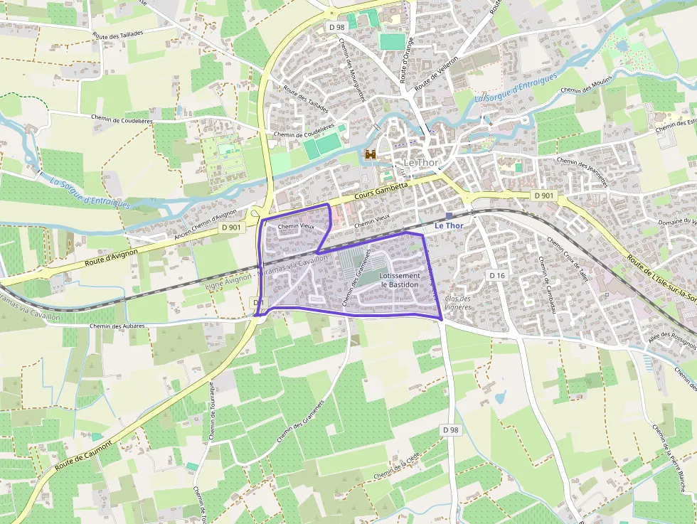 Maison 88 m² quatre pièces à vendre à Le Thor