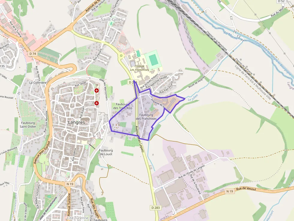 Maison 105 m² quatre pièces à vendre à Langres