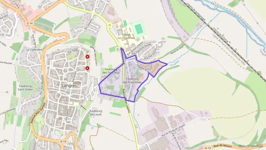 Maison 105 m² quatre pièces à vendre à Langres