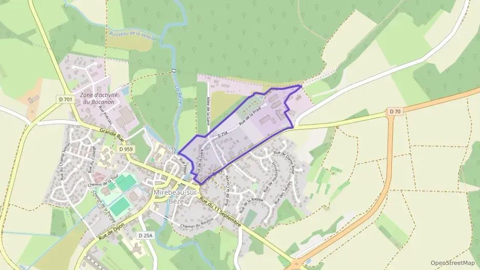 Maison 99 m² cinq pièces à vendre à Mirebeau-sur-Bèze