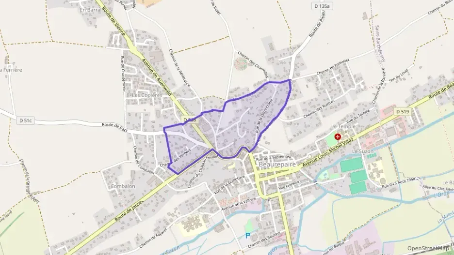 Maison 100 m² quatre pièces à vendre à Beaurepaire