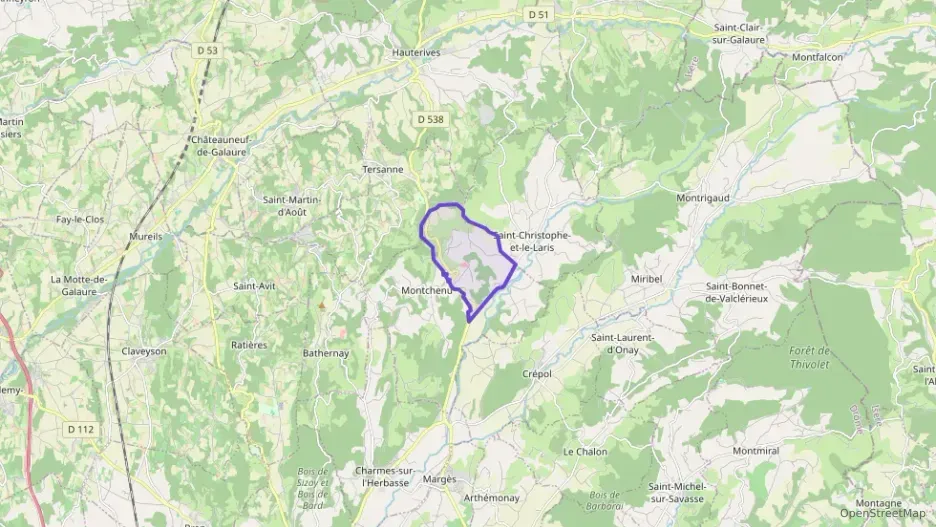 Maison 50 m² deux pieces à vendre à Montchenu Maison 50 m² deux pieces à vendre à Montchenu