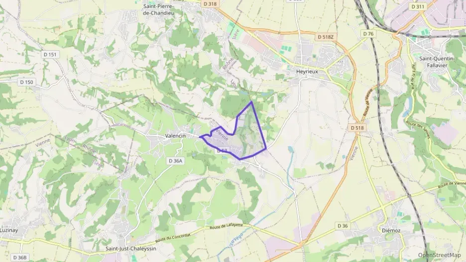 Maison 102 m² quatre pièces à vendre à Valencin