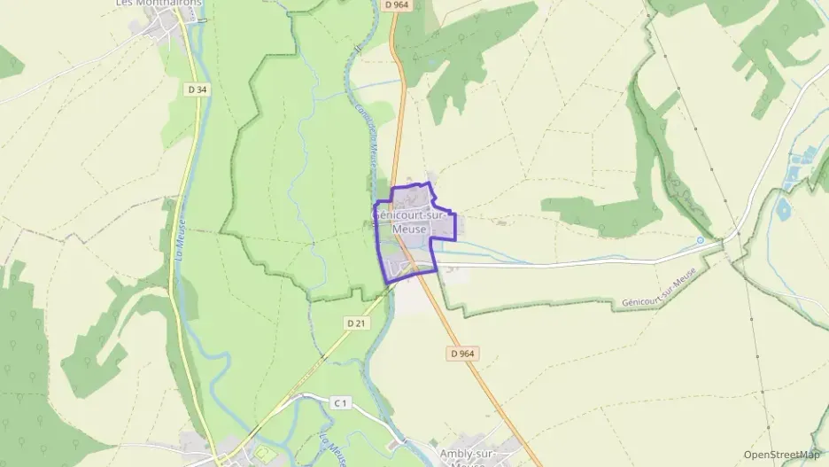 Maison 80 m² quatre pièces à vendre à Génicourt-sur-Meuse