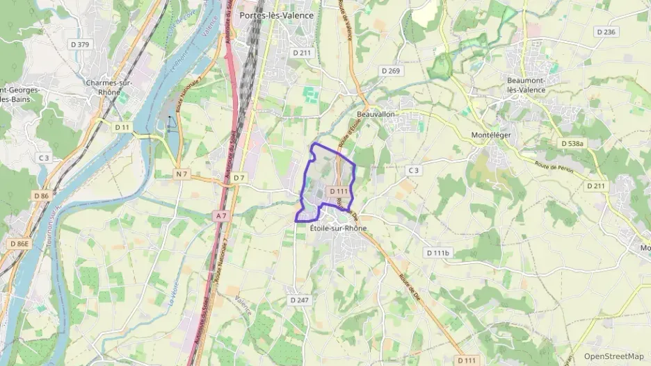 Maison 84 m² quatre pièces à vendre à Étoile-sur-Rhône