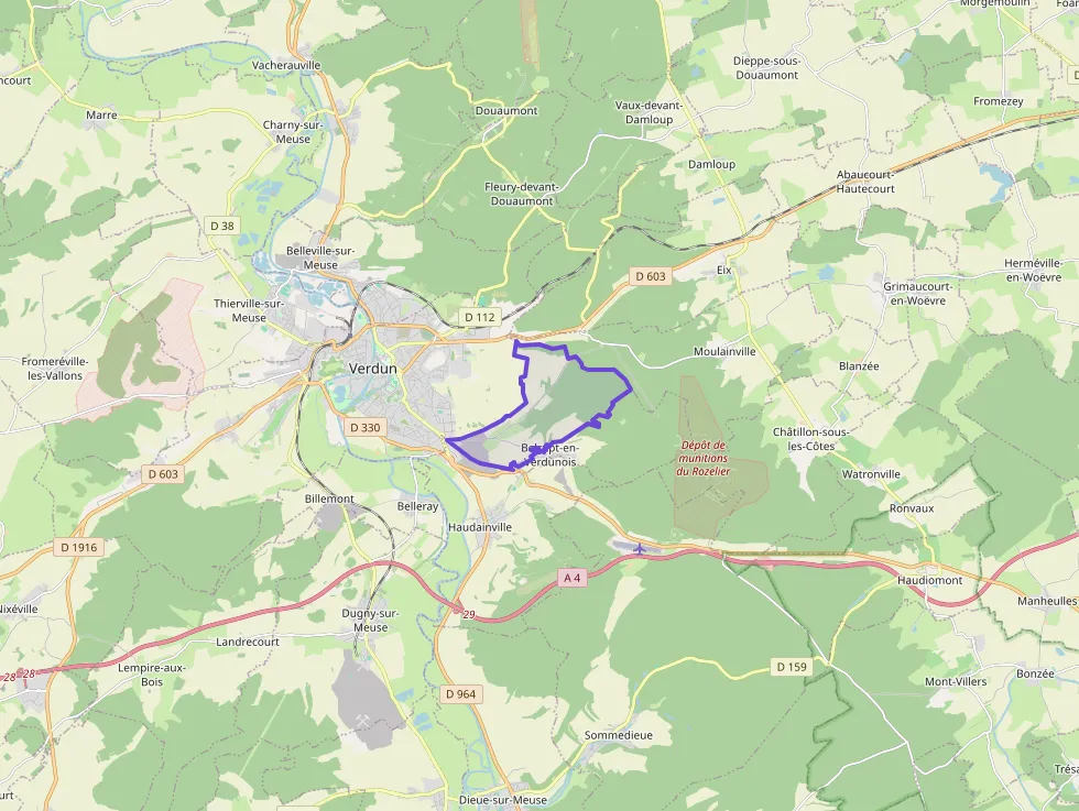 Maison 98 m² quatre pièces à vendre à Belrupt-en-Verdunois