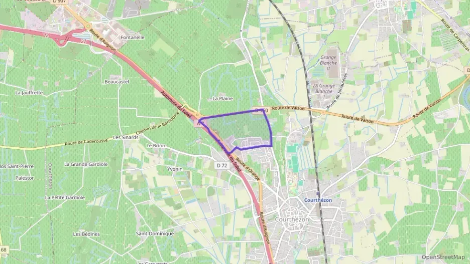 Maison 89 m² quatre pièces à vendre à Courthézon