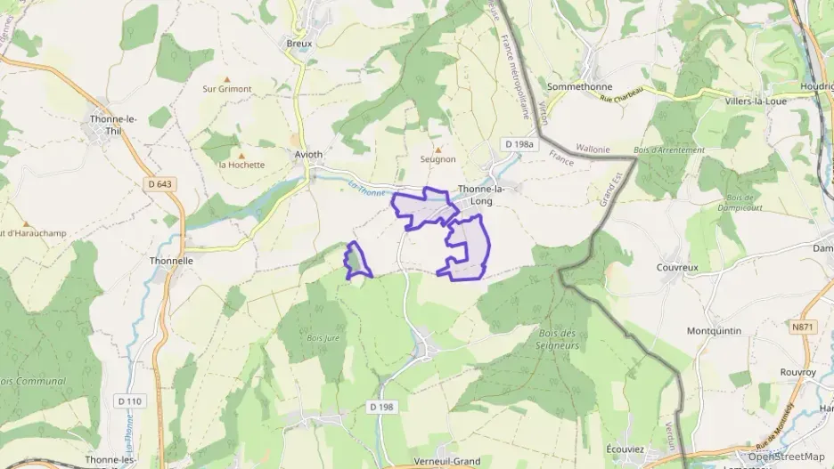 Maison 91 m² cinq pièces à vendre à Thonne-la-Long