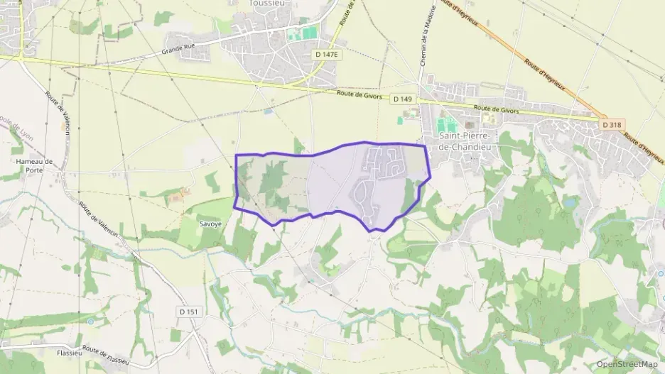 Maison 91 m² cinq pièces à vendre à Saint-Pierre-de-Chandieu