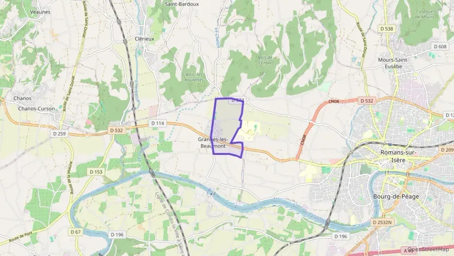 Maison 132 m² cinq pièces à vendre à Granges-les-Beaumont