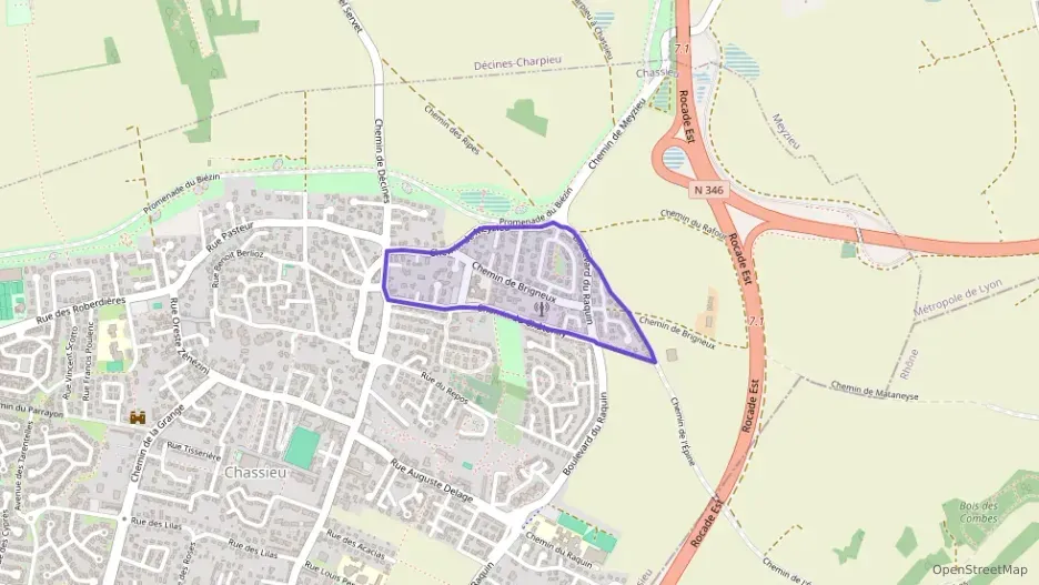 Maison 93 m² quatre pièces à vendre à Chassieu