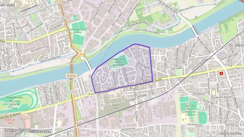 Maison 130 m² cinq pièces à vendre à Décines-Charpieu