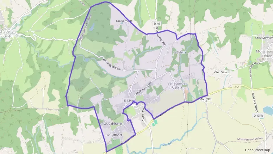 Maison 89 m² trois pièces à vendre à Bellegarde-Poussieu Maison 89 m² trois pièces à vendre à Bellegarde-Poussieu