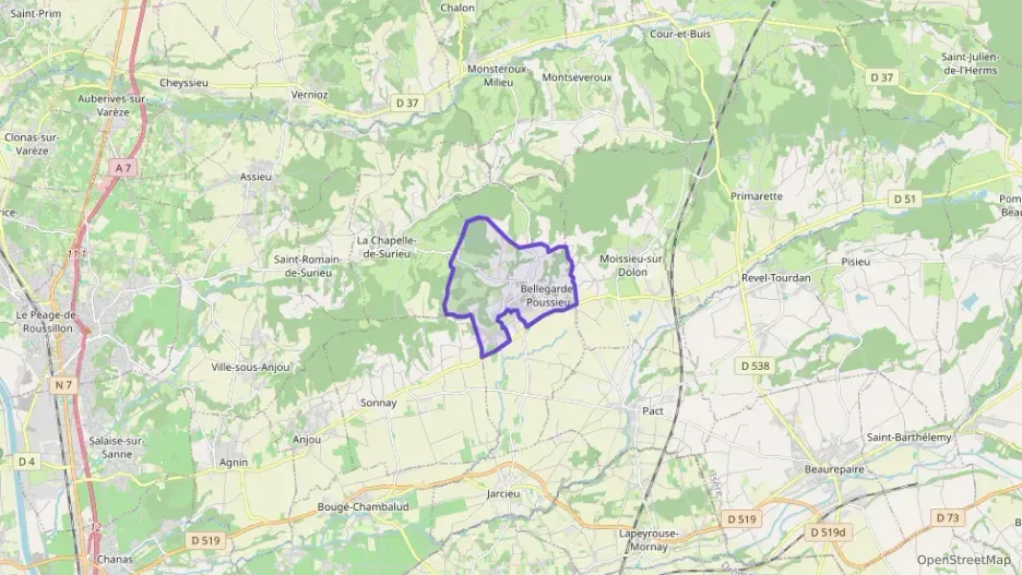 Maison 89 m² trois pièces à vendre à Bellegarde-Poussieu Maison 89 m² trois pièces à vendre à Bellegarde-Poussieu