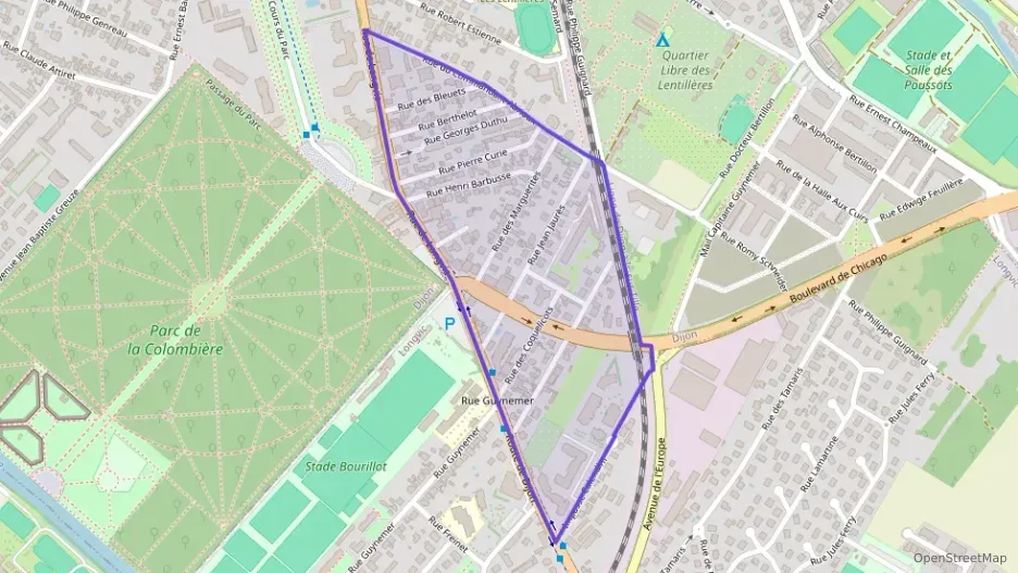Maison 86 m² cinq pièces à vendre à Longvic