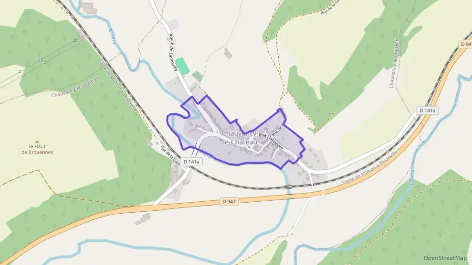 Maison 126 m² sept pièces à vendre à Chauvency-le-Château Maison 126 m² sept pièces à vendre à Chauvency-le-Château