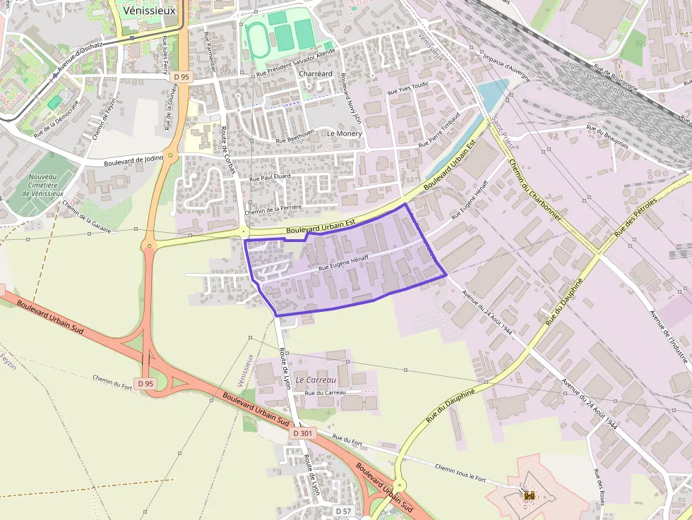 Maison 79 m² quatre pièces à vendre à Vénissieux