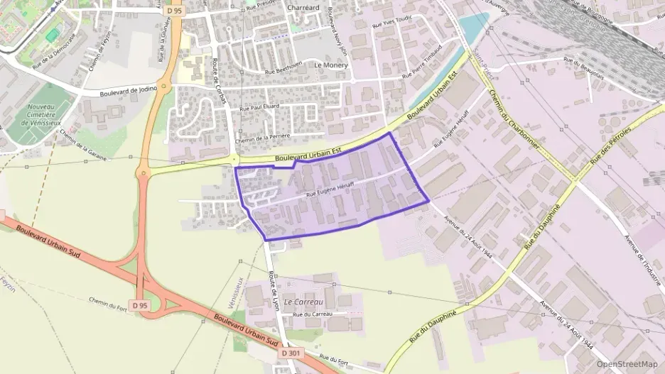 Maison 79 m² quatre pièces à vendre à Vénissieux