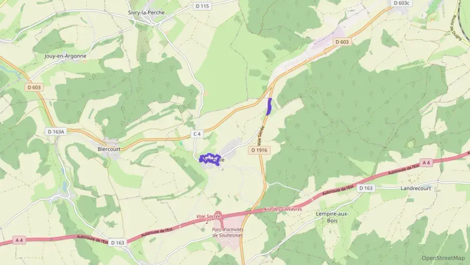 Maison 180 m² cinq pièces à vendre à Nixéville-Blercourt Maison 180 m² cinq pièces à vendre à Nixéville-Blercourt