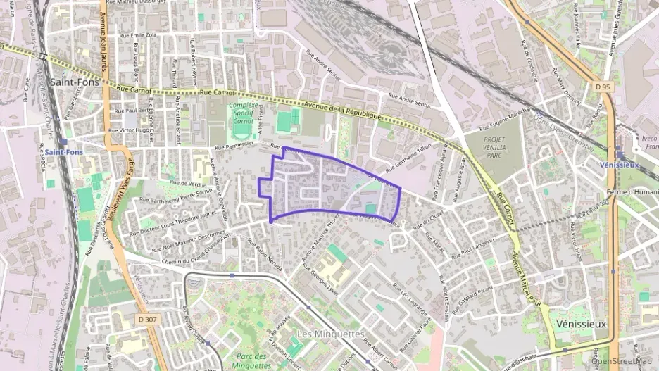 Maison 106 m² cinq pièces à vendre à Vénissieux