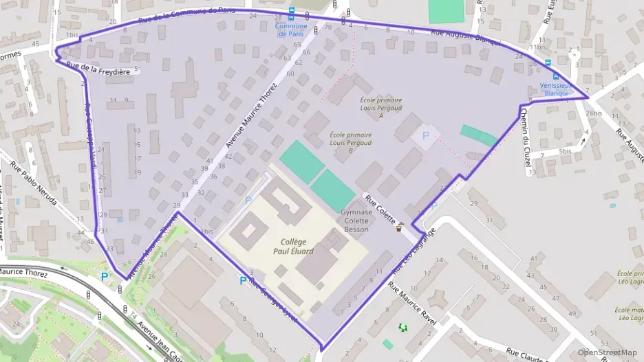 Maison 89 m² quatre pièces à vendre à Vénissieux