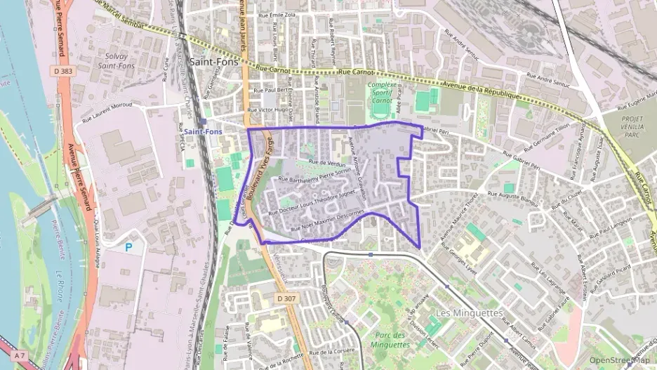 Maison 61 m² quatre pièces à vendre à Saint-Fons