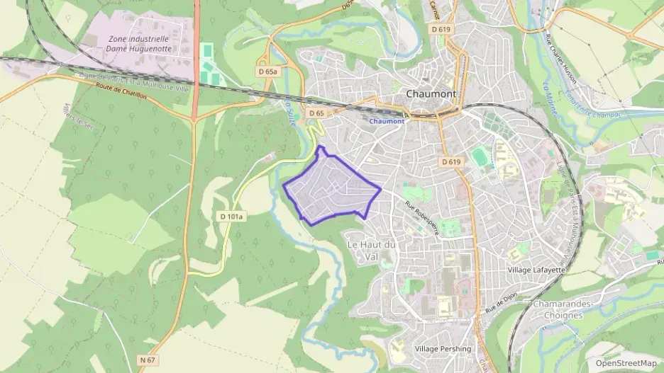 Maison 88 m² cinq pièces à vendre à Chaumont