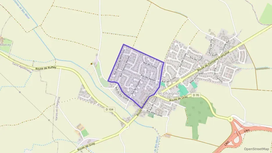 Maison 89 m² trois pièces à vendre à Varois-et-Chaignot Maison 89 m² trois pièces à vendre à Varois-et-Chaignot
