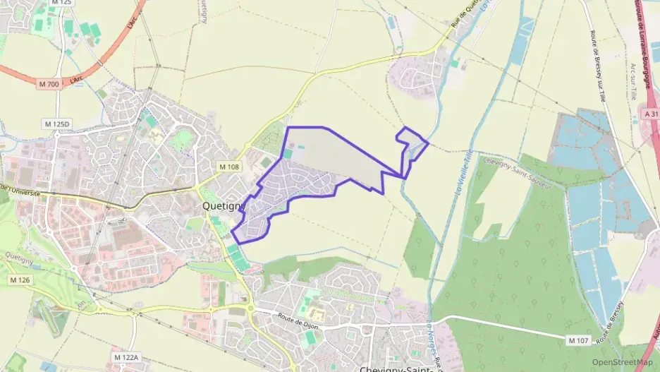 Maison 90 m² quatre pièces à vendre à Quetigny