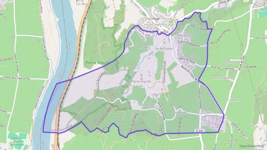 Maison 114 m² quatre pièces à vendre à Crozes-Hermitage Maison 114 m² quatre pièces à vendre à Crozes-Hermitage