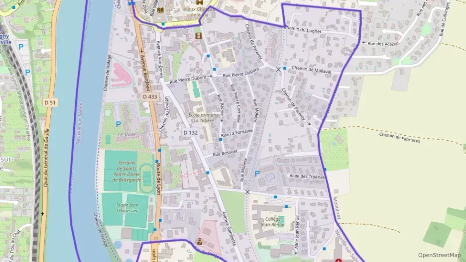 Maison 187 m² cinq pièces à vendre à Neuville-sur-Saône